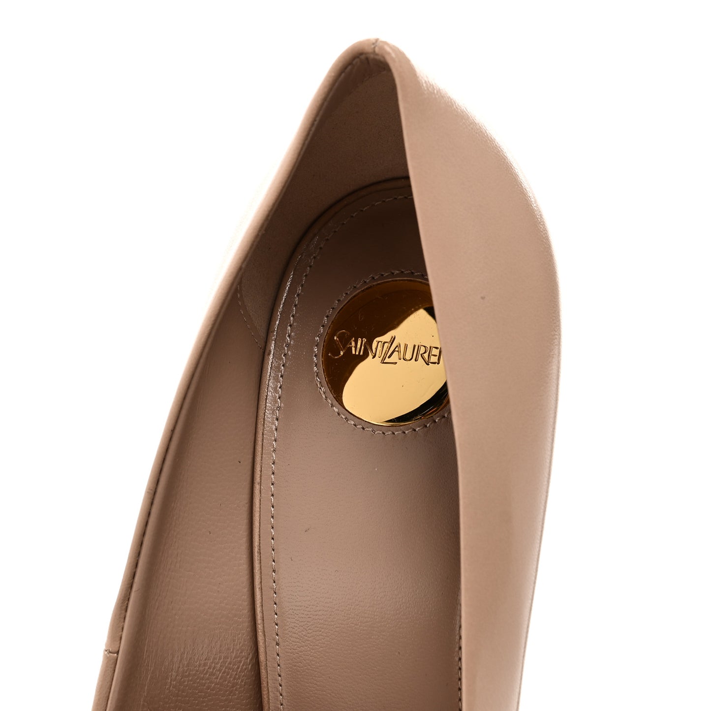 Calfskin Elysee Pump 39.5 Beige