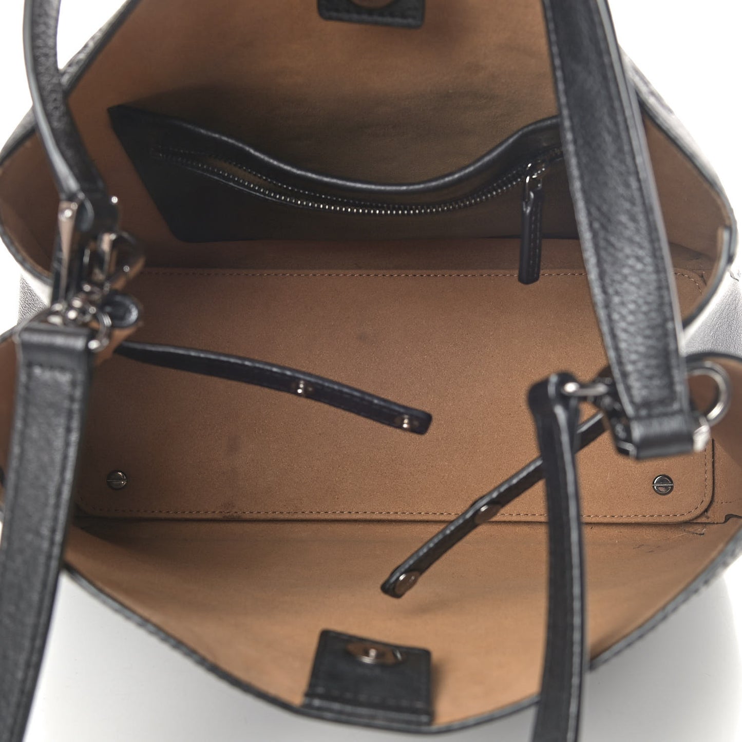Calfskin Ottomar Medium Hobo Black