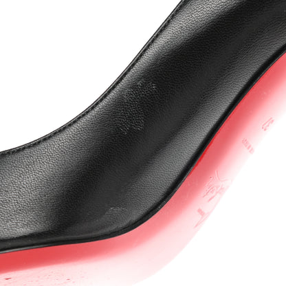 Christian Louboutin Shiny Nappa Ballalarina 70 Pumps 37 Black 8 of 9