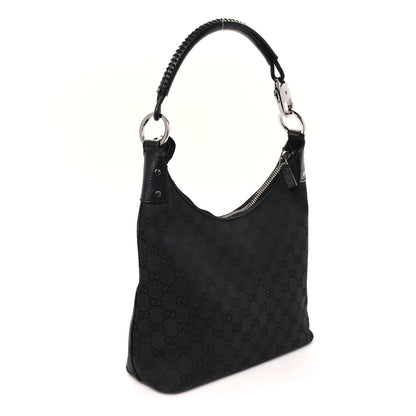 Gucci Monogram GG Signature Shoulder Bag Black 3 of 11