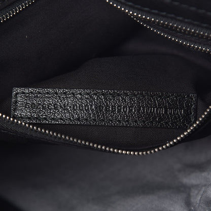 Balenciaga Chevre Silver Metallic Edge Hardware City Black 6 of 9