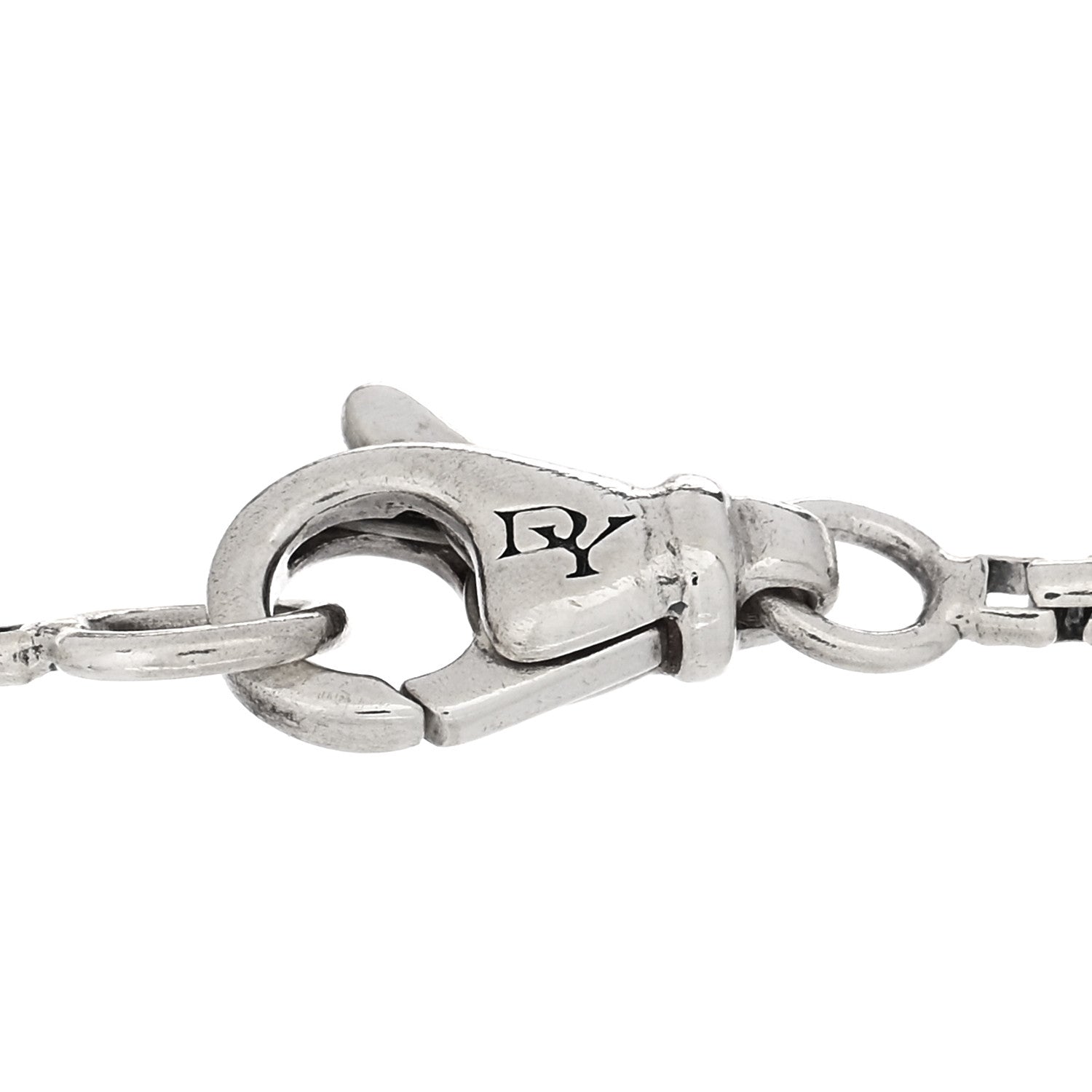 David Yurman Sterling Silver Diamond Starburst Kids Bracelet 3 of 3