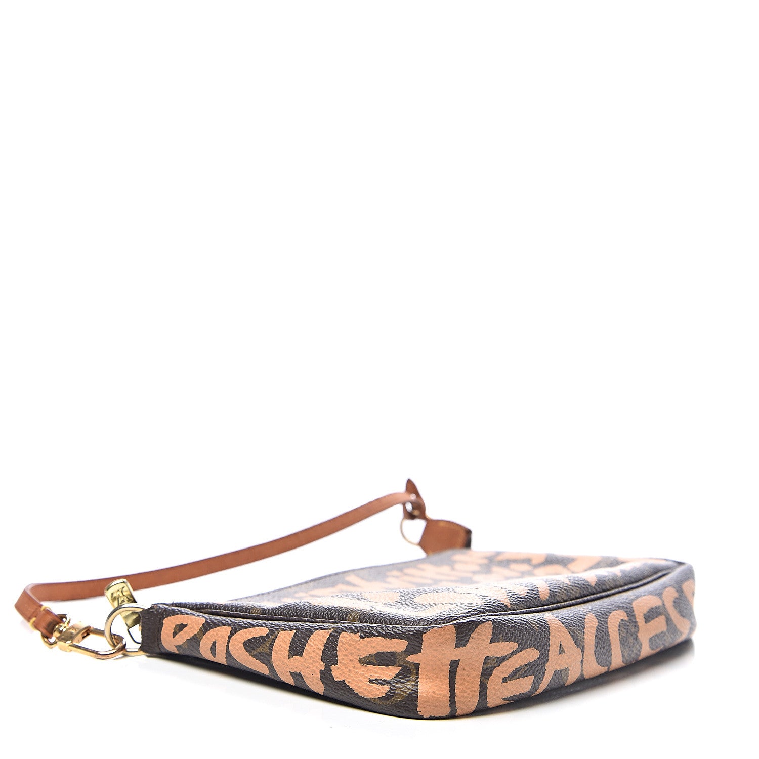 Louis Vuitton Monogram Graffiti Pochette Accessories Peach 3 of 11