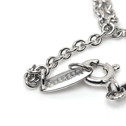 Tiffany Sterling Silver Elsa Peretti Round Disc Charm Bracelet 7 of 7