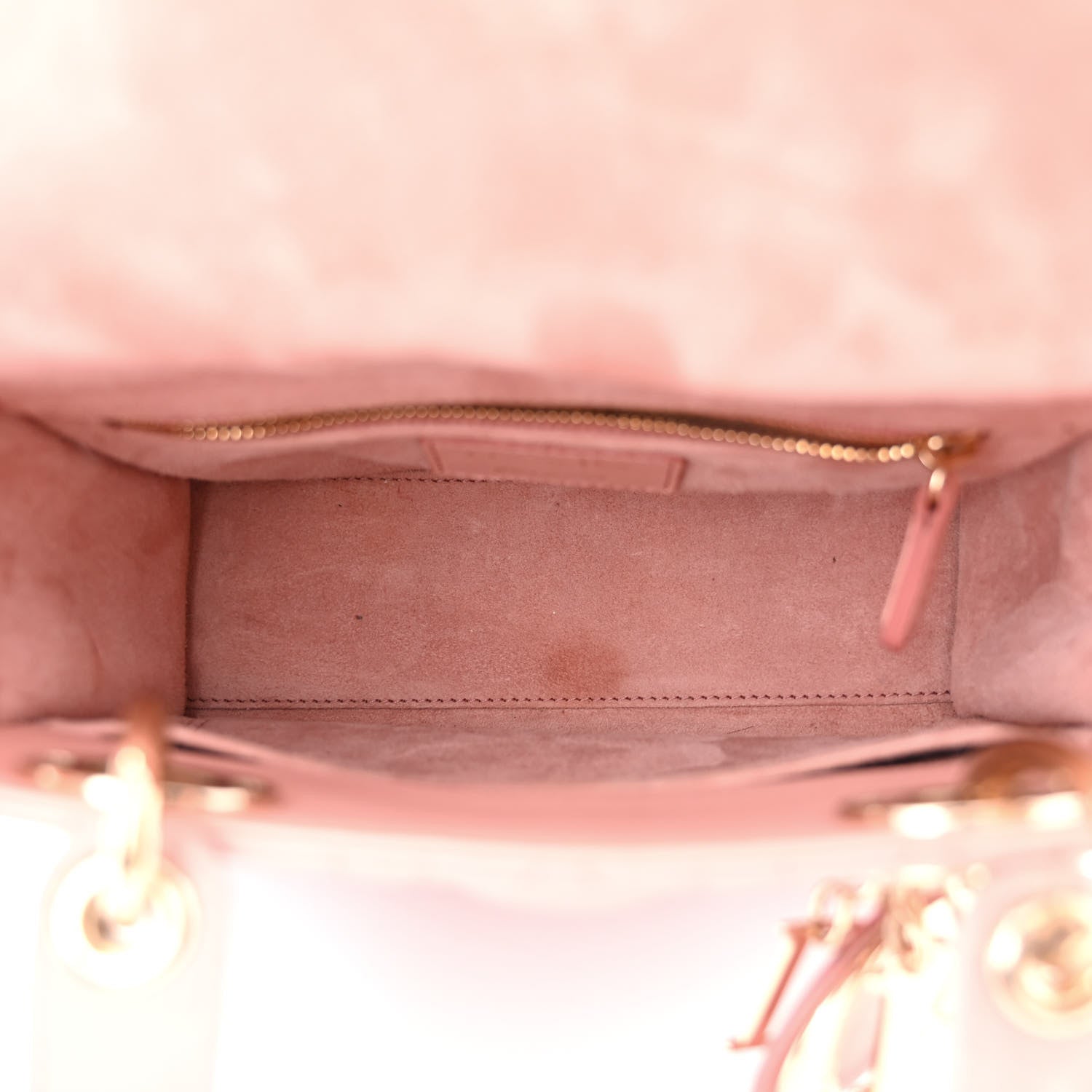 Christian Dior Lambskin Cannage Gradient Small My ABCDior Lady Dior Pink 5 of 11