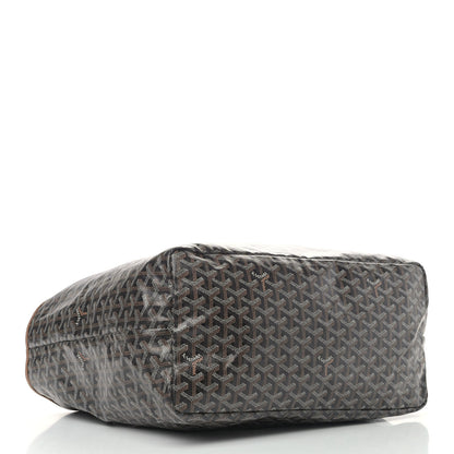 Goyard Goyardine Saint Louis GM Black Gold 4 of 12