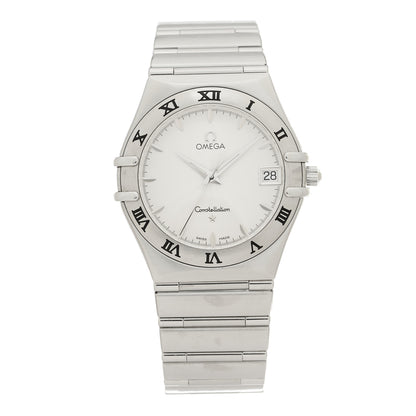 Omega Stainless Steel 33mm Constellation Quartz Watch White 1512.30 1 of 4