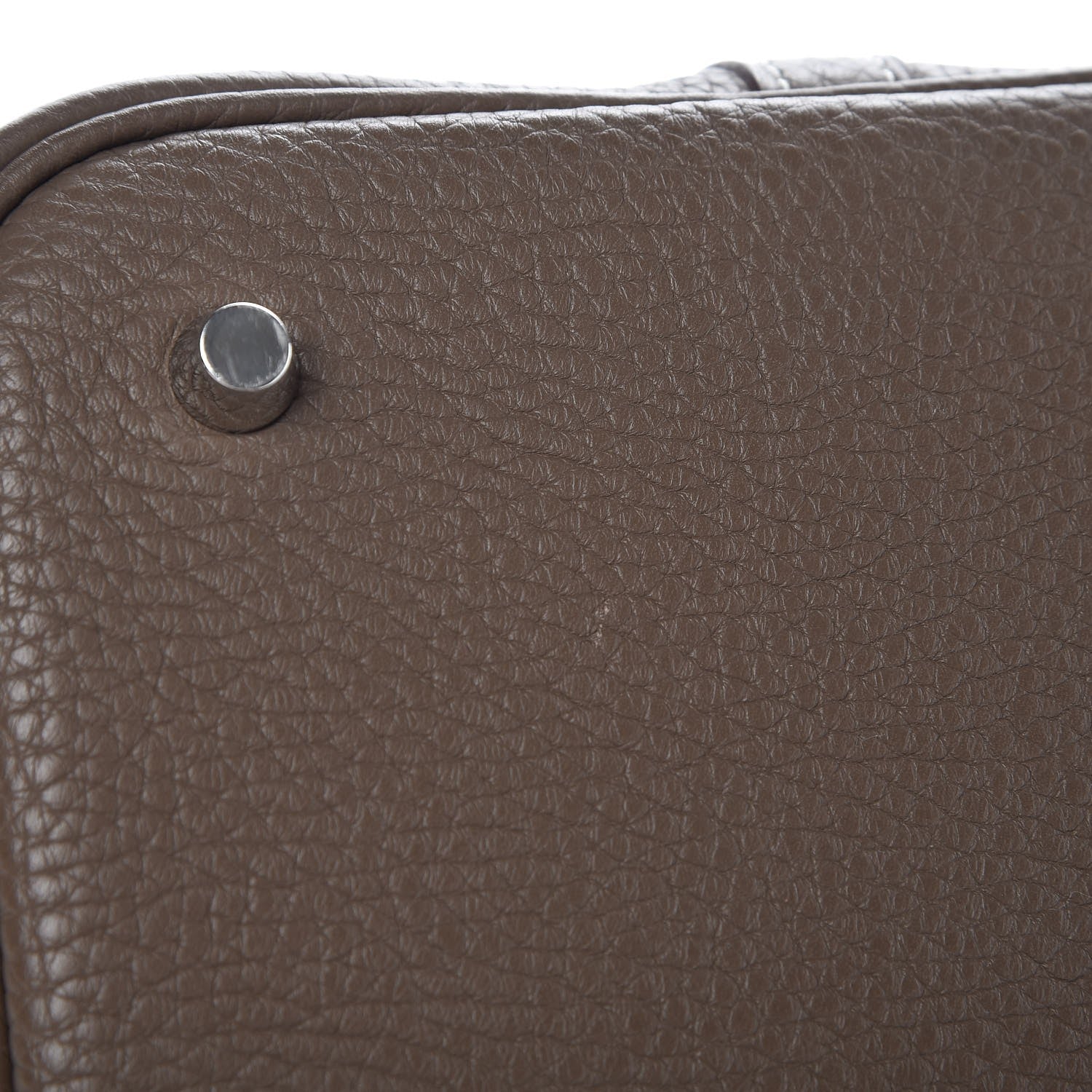 Hermes Taurillon Clemence Picotin Lock 22 MM Etoupe 8 of 9