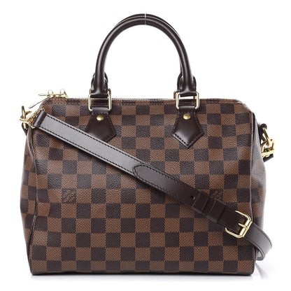Louis Vuitton Damier Ebene Speedy Bandouliere 25 1 of 10