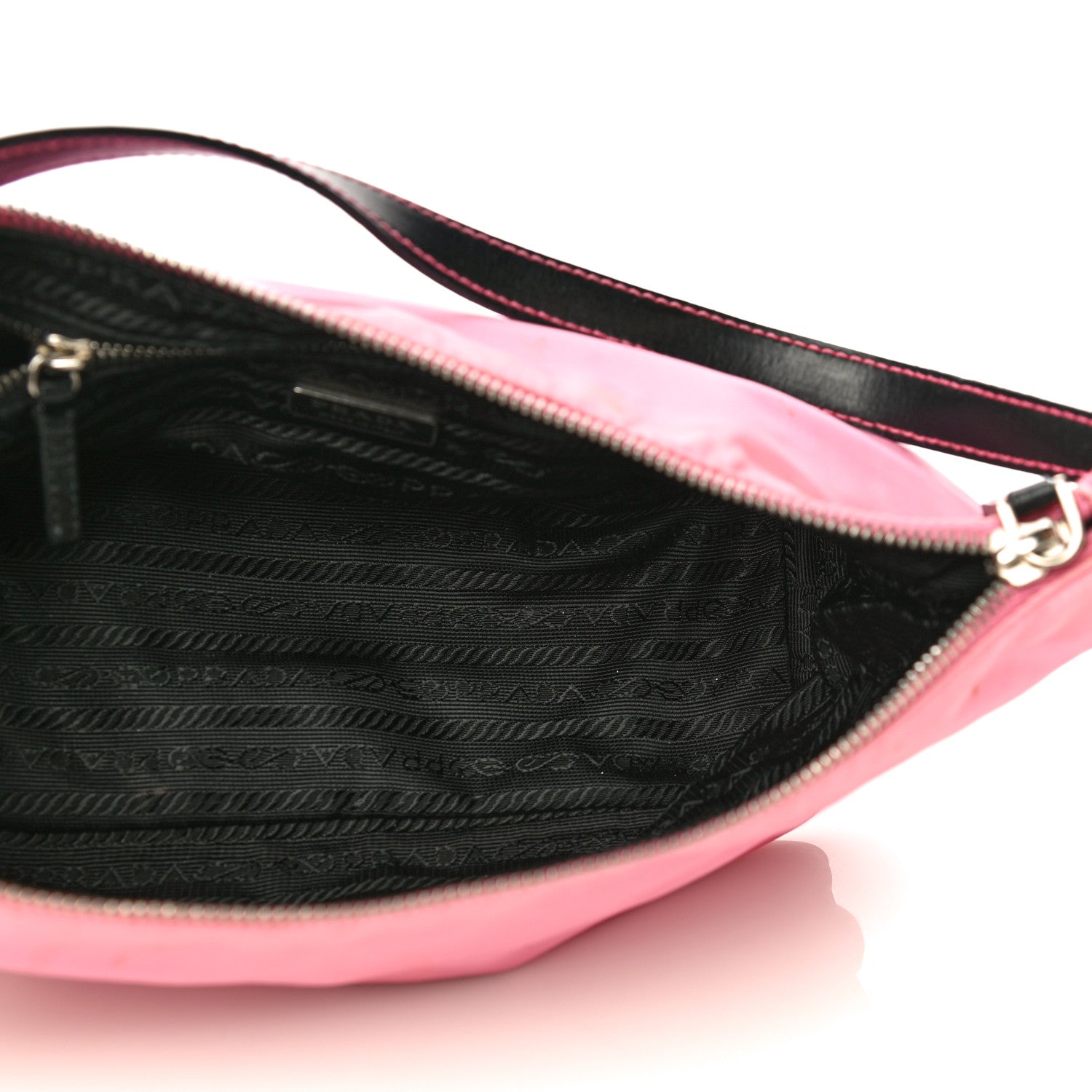 Prada Tessuto Nylon Shoulder Bag Begonia 4 of 25