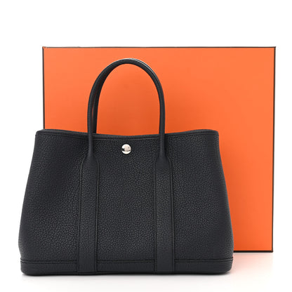 Hermes Negonda Garden Party 30 TPM Bleu Indigo 11 of 11