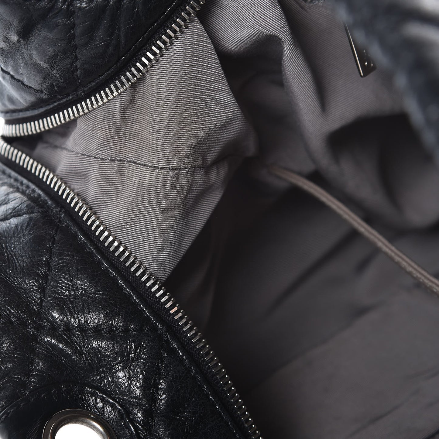 Aged Calfskin Oversized Reissue Overnight Tote Black