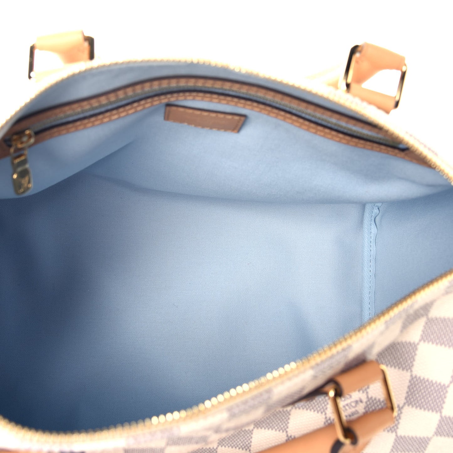 Damier Azur Braided Speedy Bandouliere 30 Blue