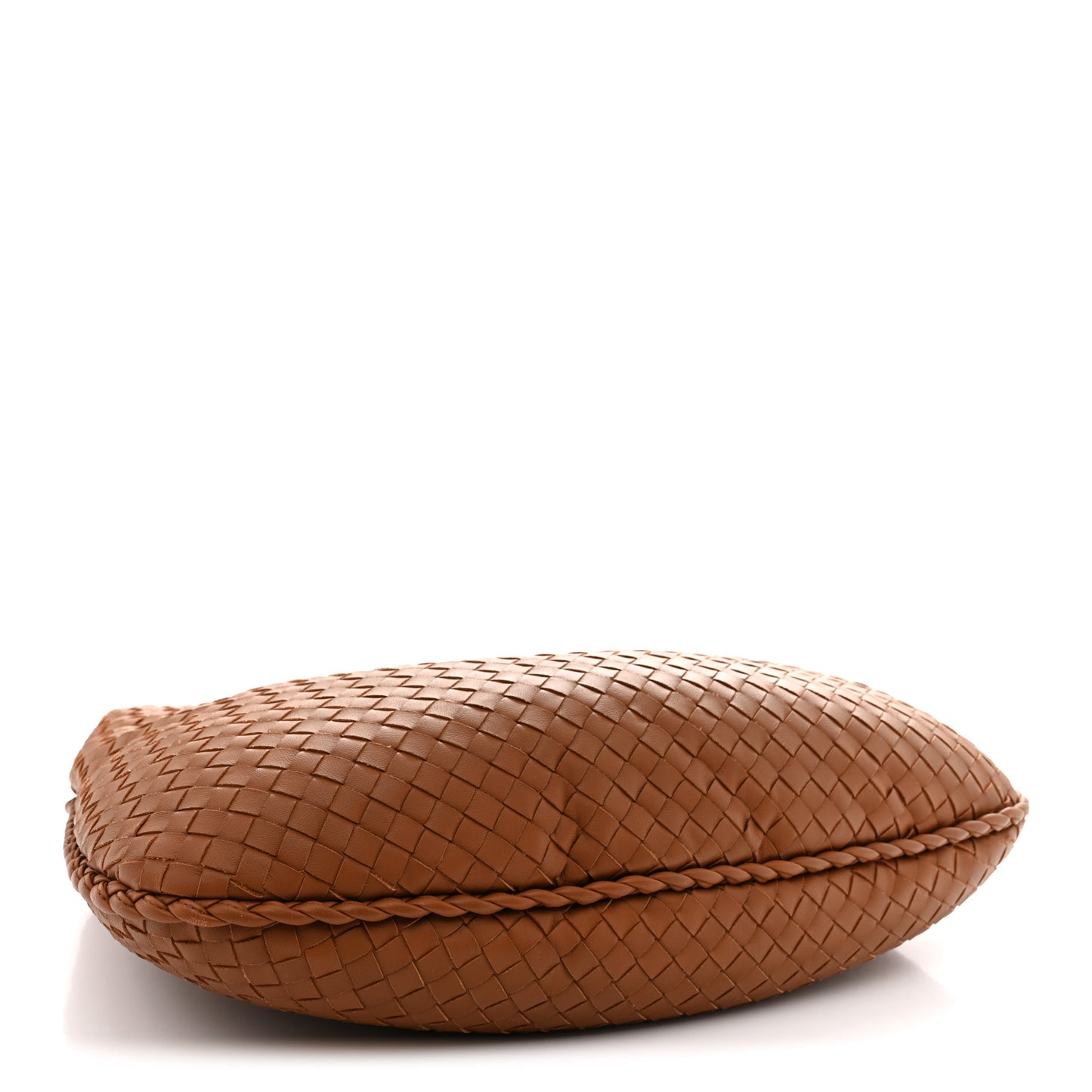 Nappa Intrecciato Medium Veneta Hobo Wood