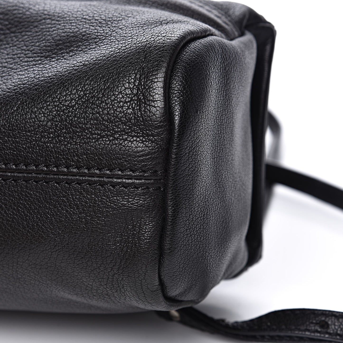 Sugar Goatskin Mini Pandora Black