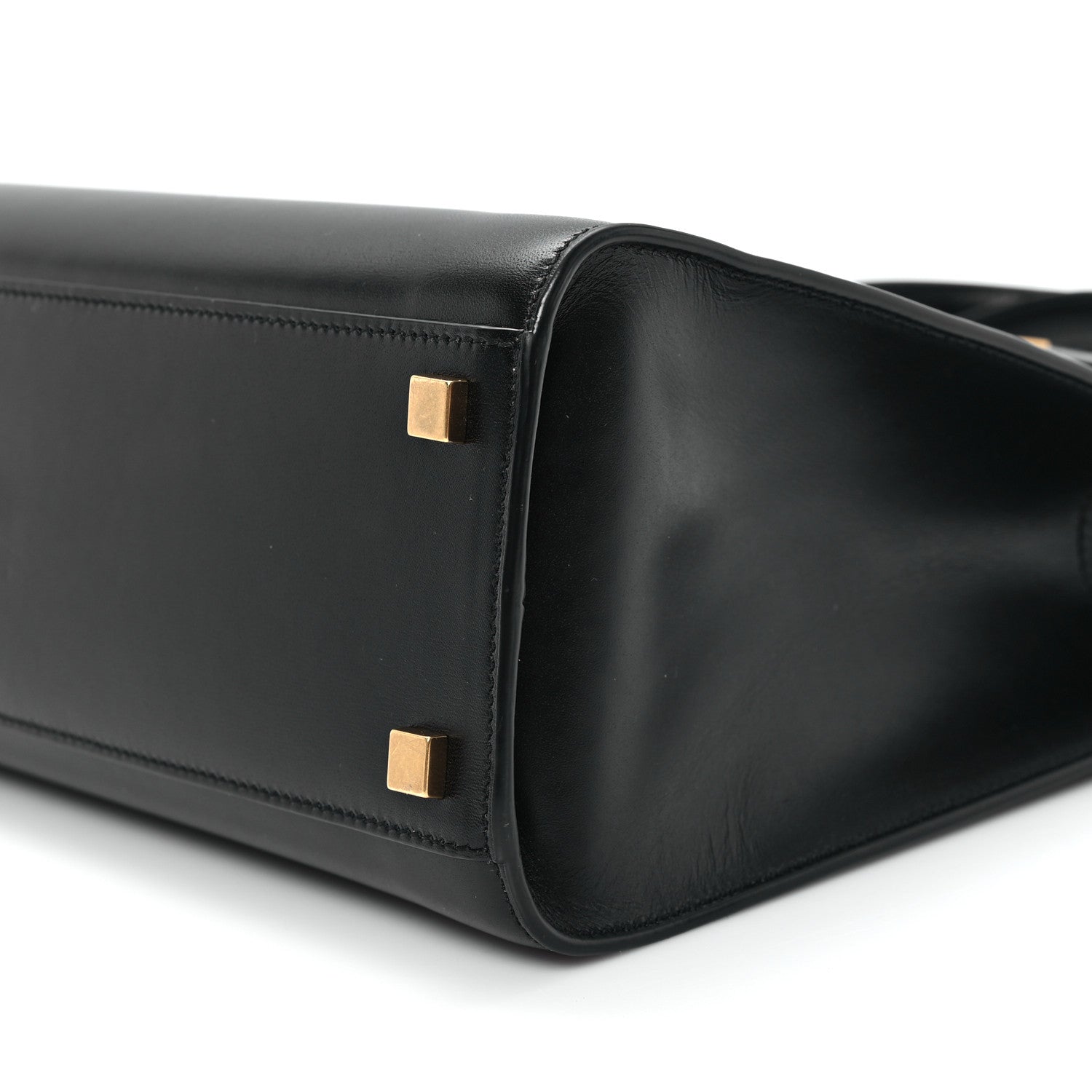 Saint Laurent Calfskin Small Manhattan Shopper Tote Black 10 of 11