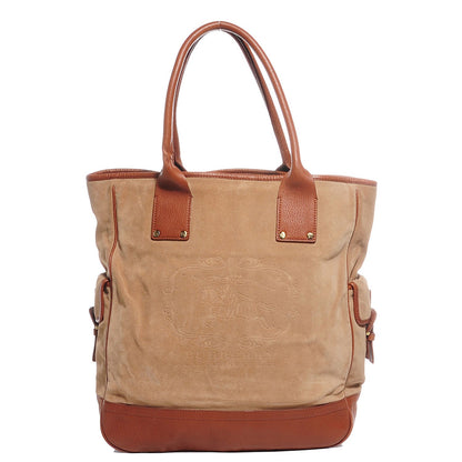 Burberry Suede Logo Tote 1 of 7