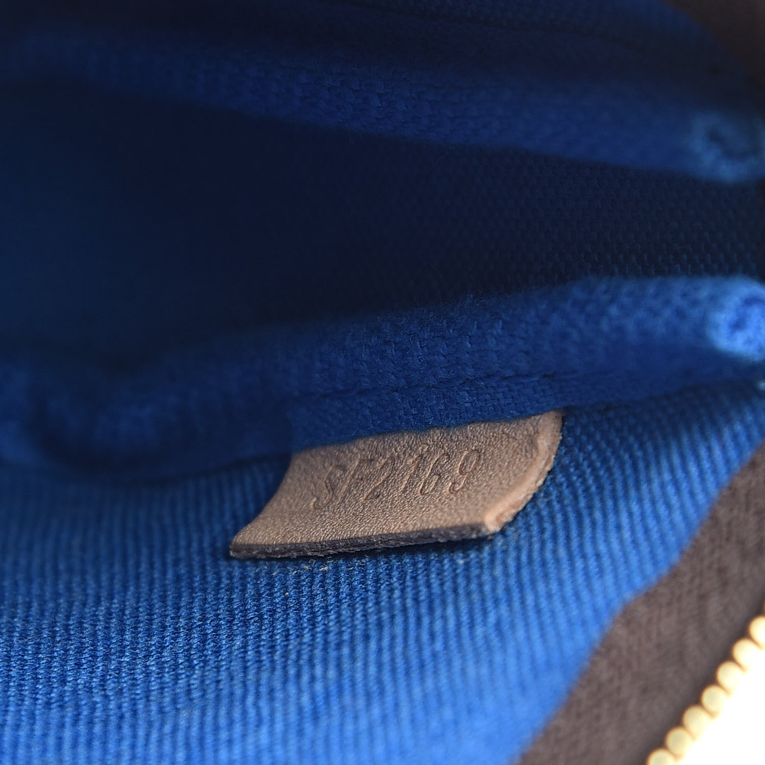 Louis Vuitton Monogram 2019 Christmas Animation Mini Venice Pochette Accessories Blue 7 of 8