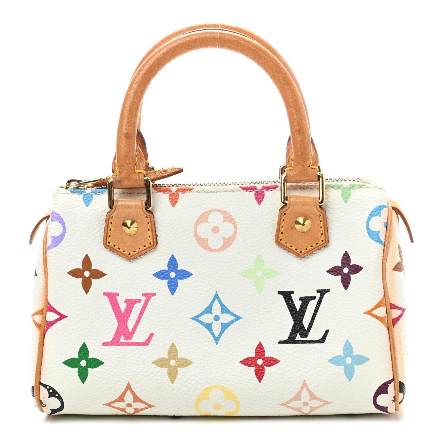 Louis Vuitton Monogram Multicolor Mini Sac HL Speedy White 1 of 11