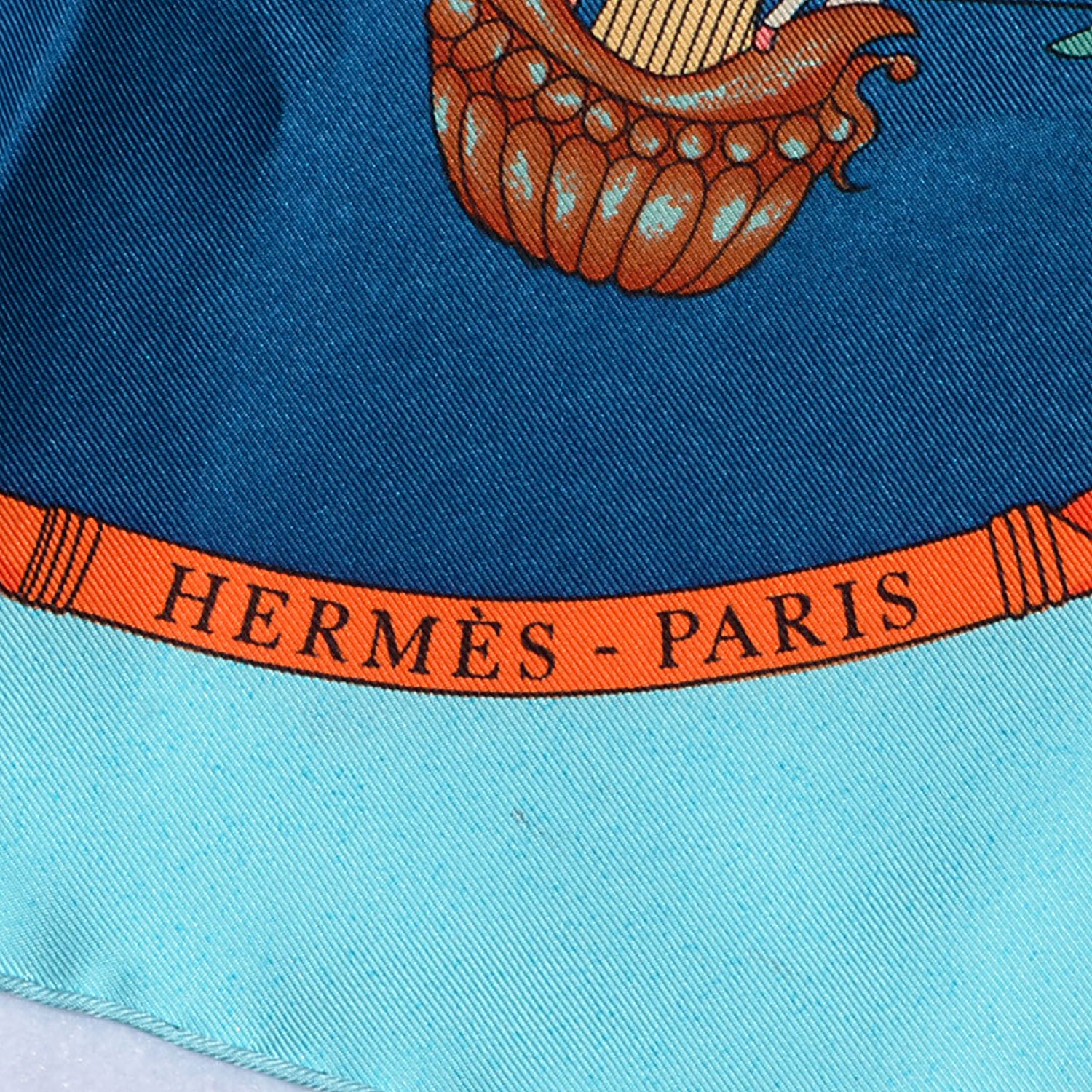 Hermes Silk Les Folies Du Ciel Scarf 90 5 of 6
