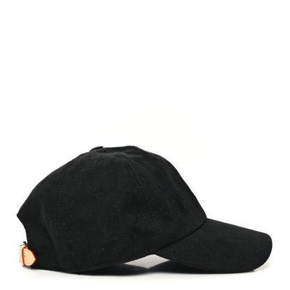 Louis Vuitton Monogram Jacquard Essential Cap 60 Black 3 of 7