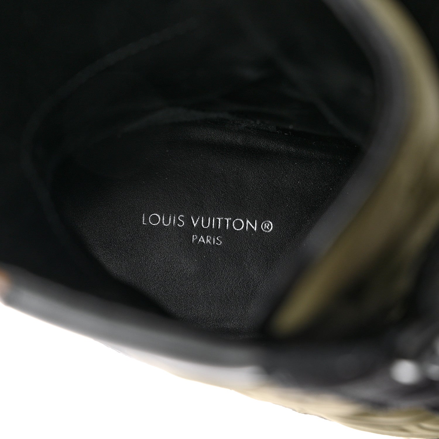 Louis Vuitton Nylon Embroidered Monogram Suede Laureate Platform Desert Boots 40 Kaki 9 of 12
