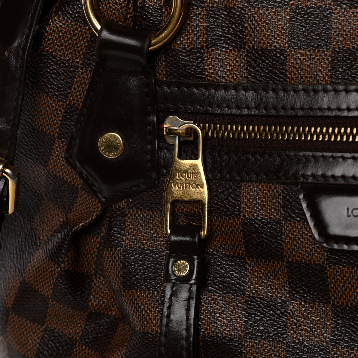 Louis Vuitton Damier Ebene Evora MM 12 of 26