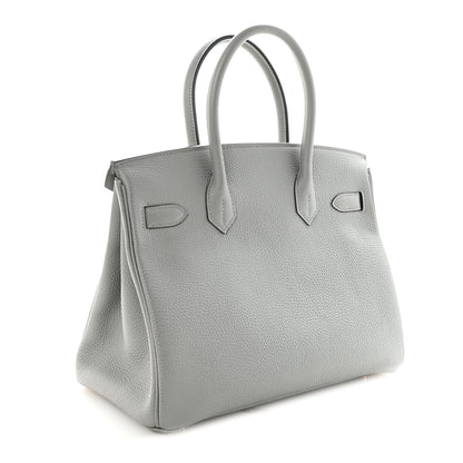 Hermes Togo Birkin 30 Gris Mouette 3 of 11