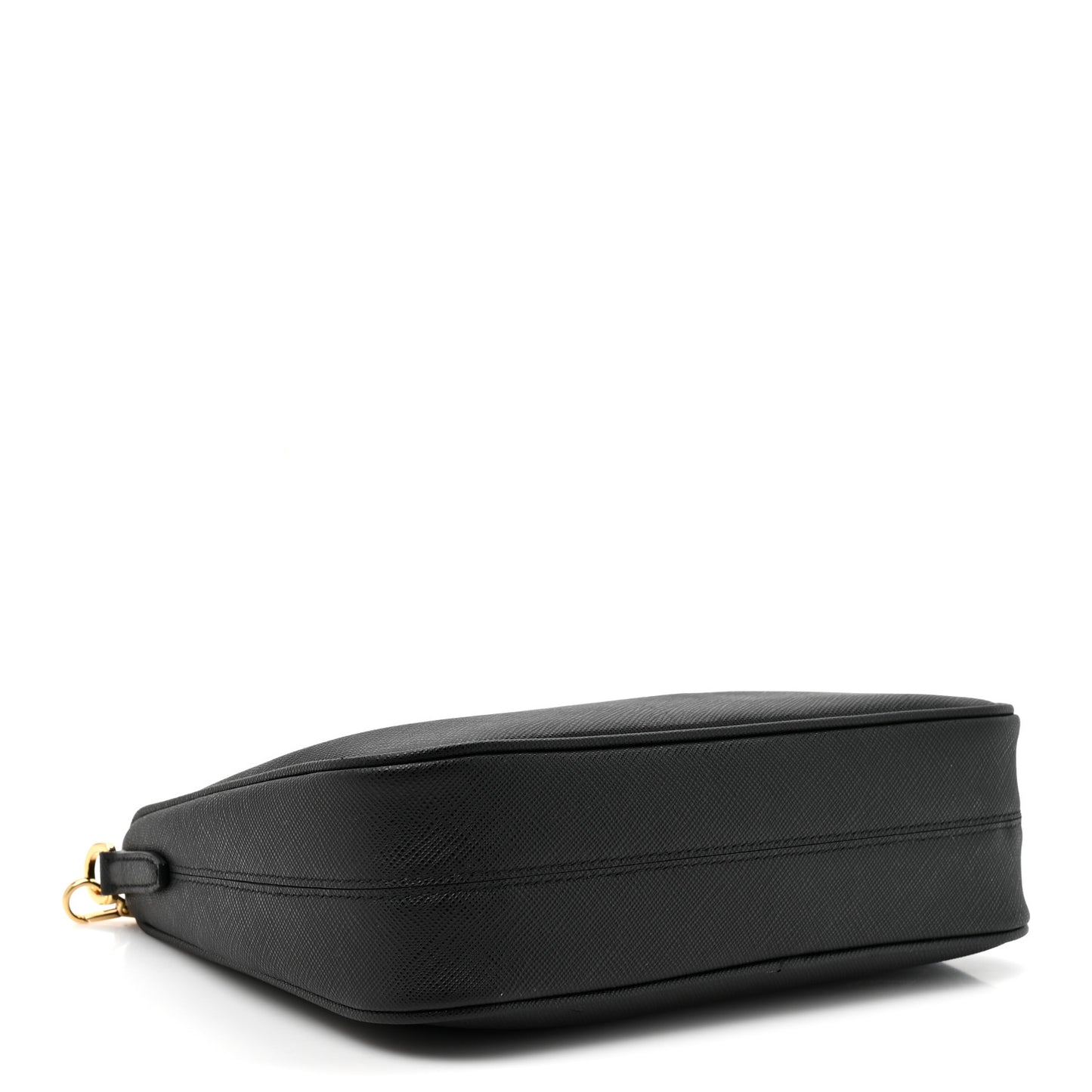 Saffiano Lux Re-Edition 2005 Shoulder Bag Black