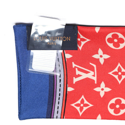 Louis Vuitton Silk Monogram Superstition Bandeau Black 2 of 4