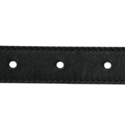 Gucci Calfskin Double G 20mm Belt 90 36 Black 3 of 5