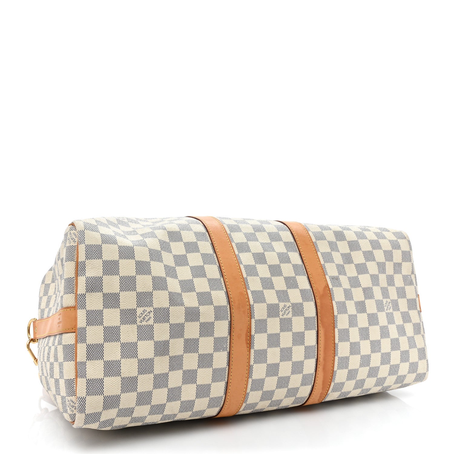 Louis Vuitton Damier Azur Keepall Bandouliere 45 4 of 22