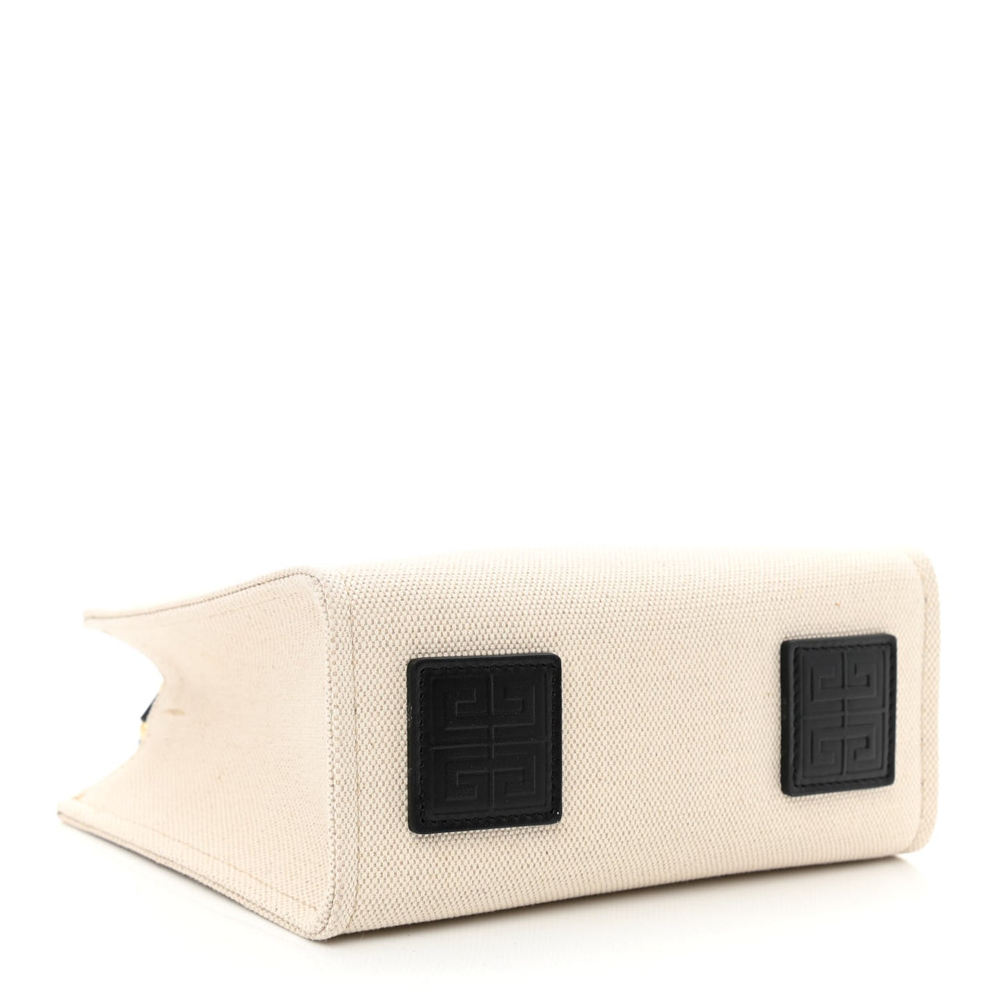 Canvas Mini G-Tote Beige Black