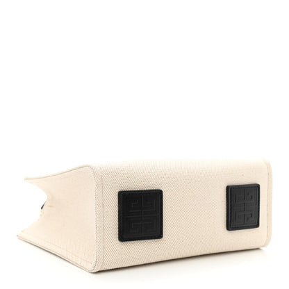 Givenchy Canvas Mini G-Tote Beige Black 4 of 9