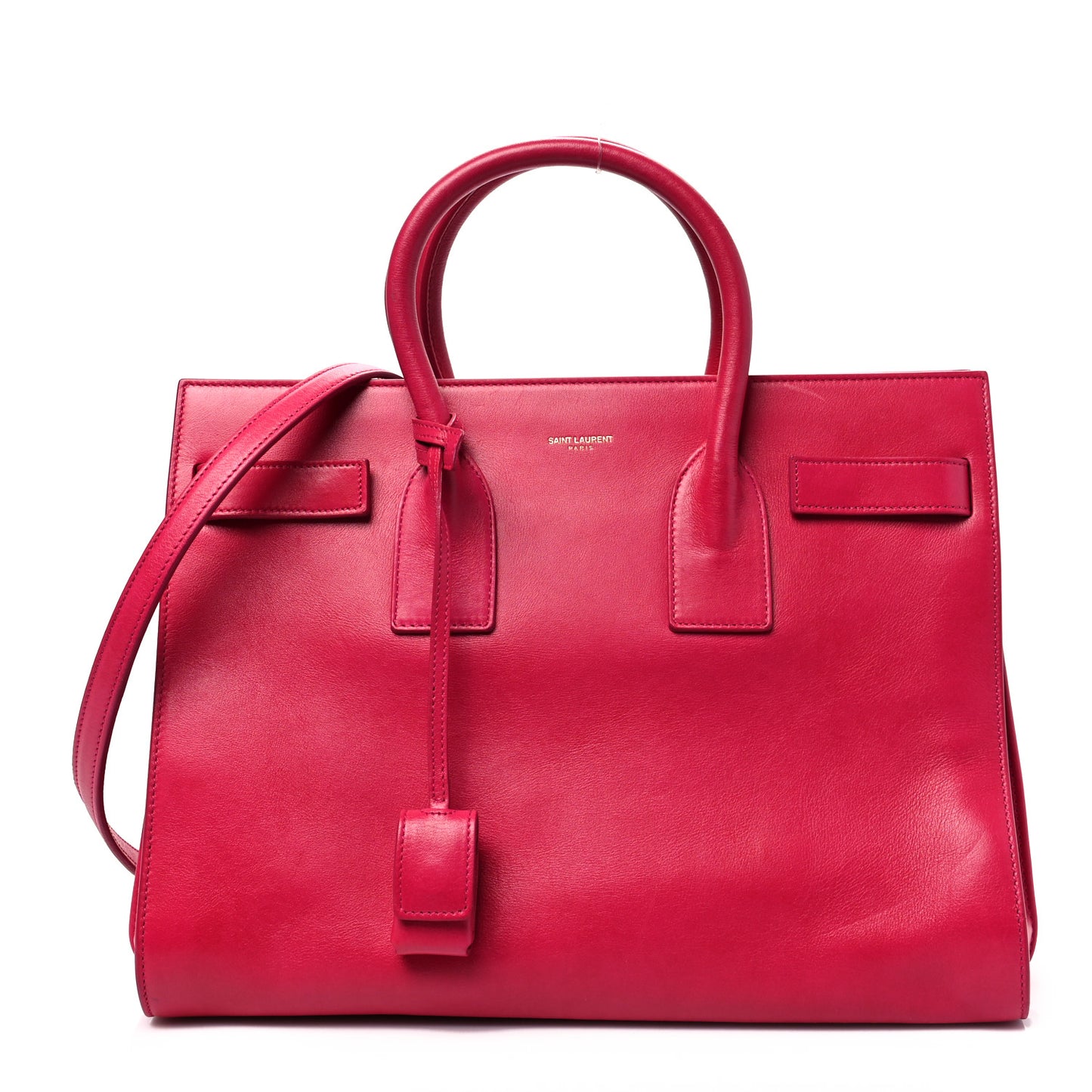 Calfskin Small Sac De Jour Lipstick Pink