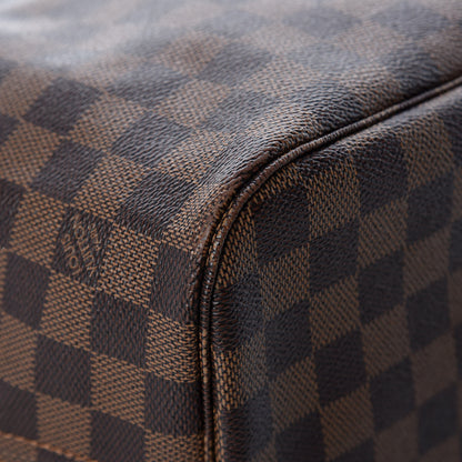 Louis Vuitton Damier Ebene Neo Neverfull MM Rose Ballerine 20 of 21