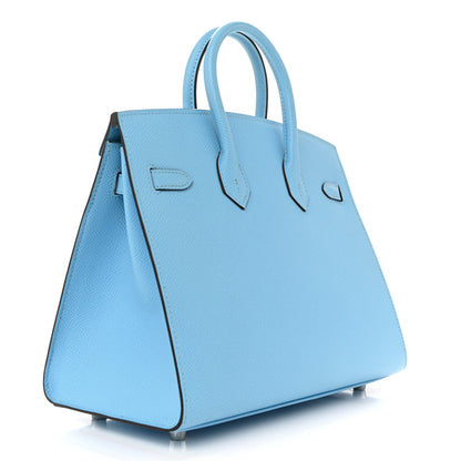 Hermes Epsom Birkin Sellier 25 Celeste 3 of 10