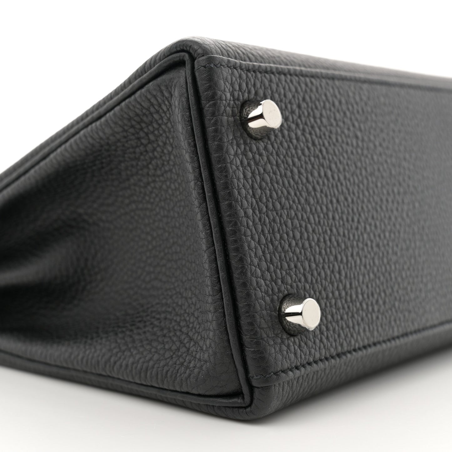 Togo Lizard Kelly Retourne Touch 25 Black