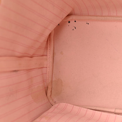 Louis Vuitton Damier Azur Neo Neverfull MM Rose Ballerine 14 of 16