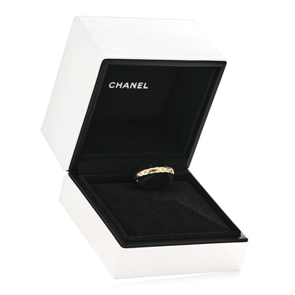 Chanel 18K Yellow Gold Mini Coco Crush Ring 61 9.5 5 of 5