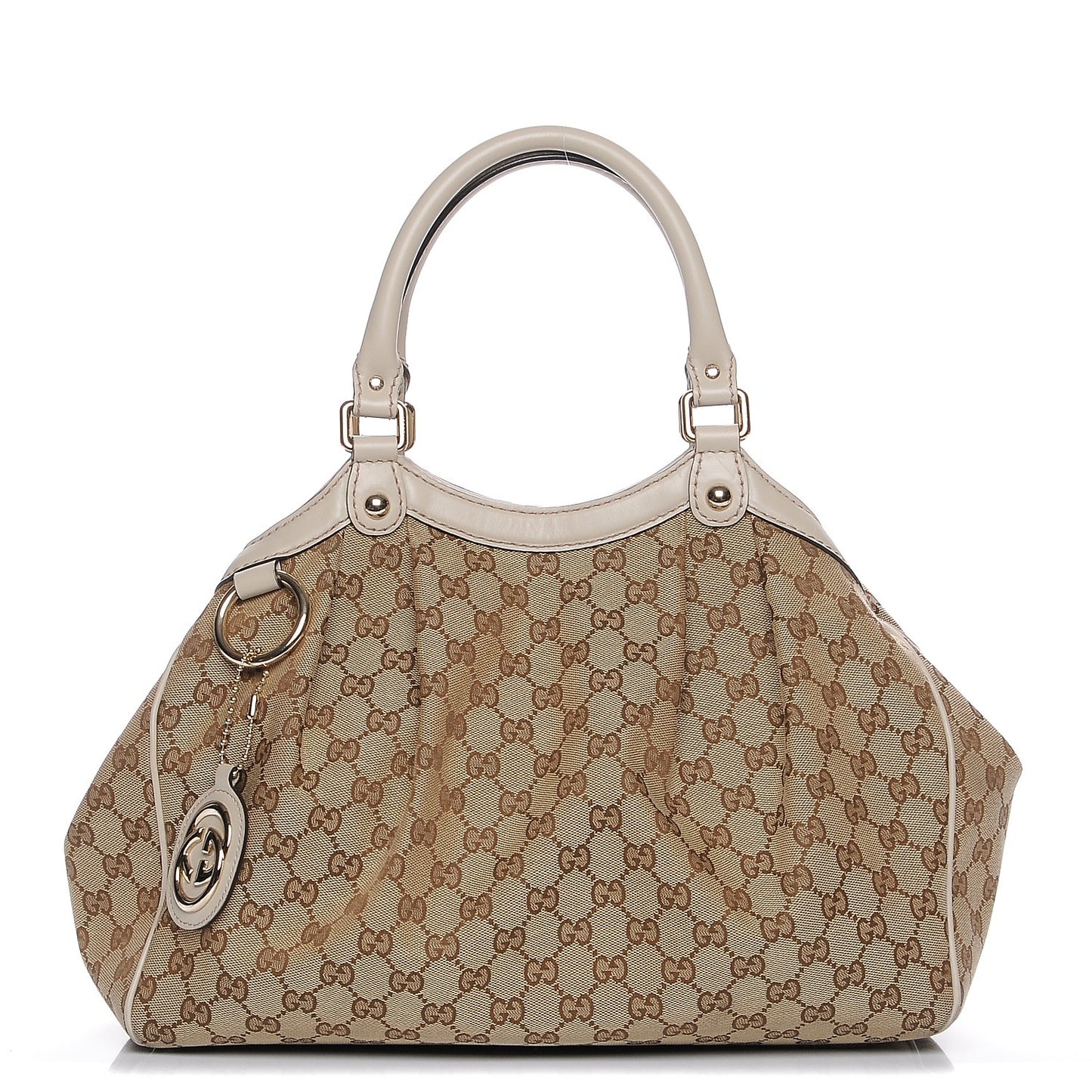 Monogram Medium Sukey Tote Off White