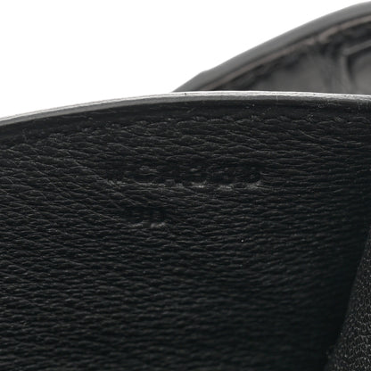 Hermes Matte Alligator Sac A Depeches 21 Messenger Bag Black 7 of 10