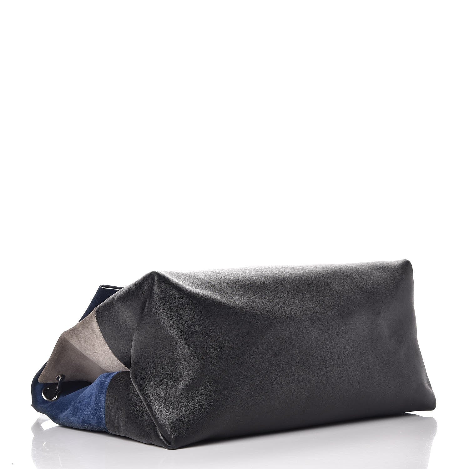 Celine Calfskin Suede All Soft Shoulder Bag 4 of 13