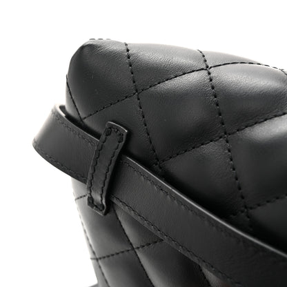 Chanel Calfskin Quilted Waist Belt Bag Black 12 of 12