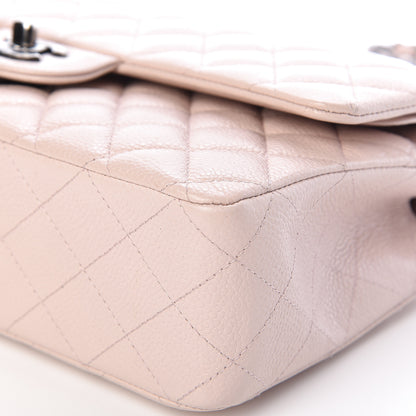 Chanel Caviar Quilted Medium Double Flap Pink 12 of 19