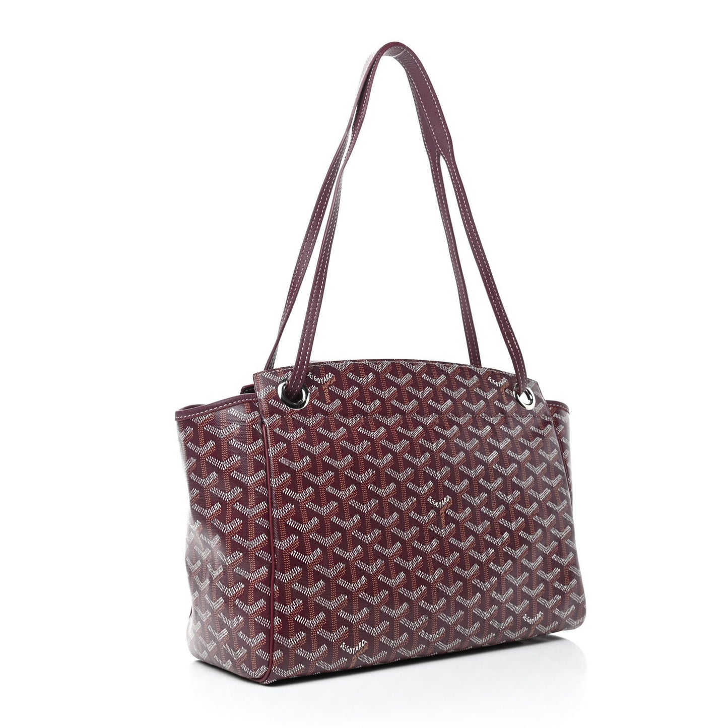 Goyardine Rouette PM Burgundy