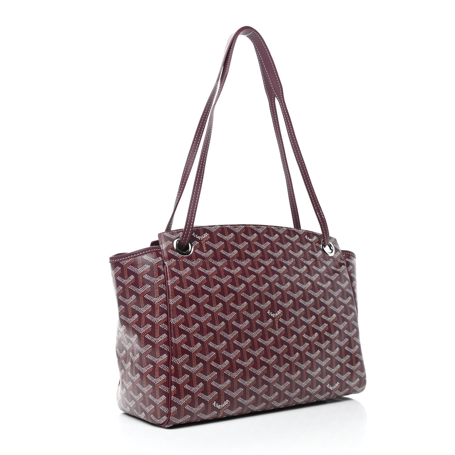 Goyard Goyardine Rouette PM Burgundy 2 of 4