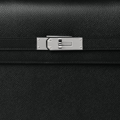 Hermes Epsom Kelly Depeches 36 Black 8 of 11