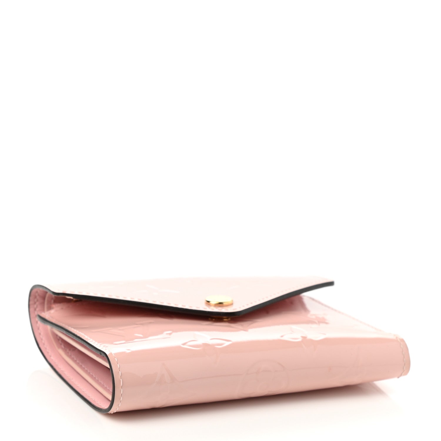 Louis Vuitton Vernis Victorine Wallet Rose Ballerine 3 of 6