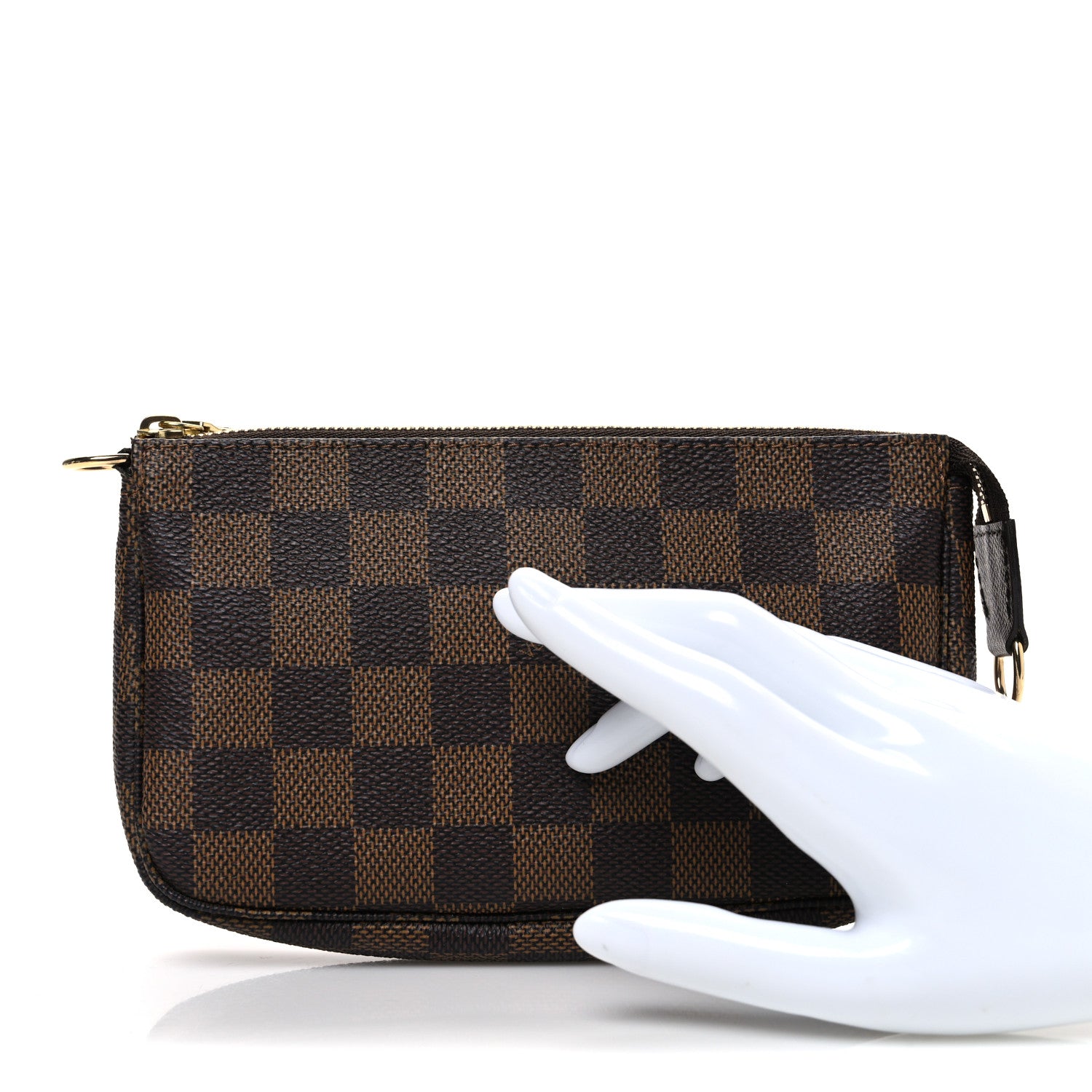 Louis Vuitton Damier Ebene Mini Pochette Accessories 2 of 7